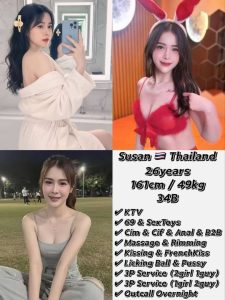 SUSAN THAILAND JB ESCORT GIRL JOHOR BAHRU
