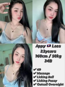 APPY LAOS JB ESCORT GIRL JOHOR BAHRU